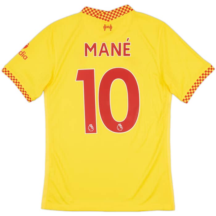 2021-22 Liverpool Third Shirt Mane #10 - 9/10 - (S)