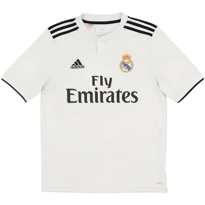 2018-19 Real Madrid Home Shirt - 7/10 - (XL.Boys)