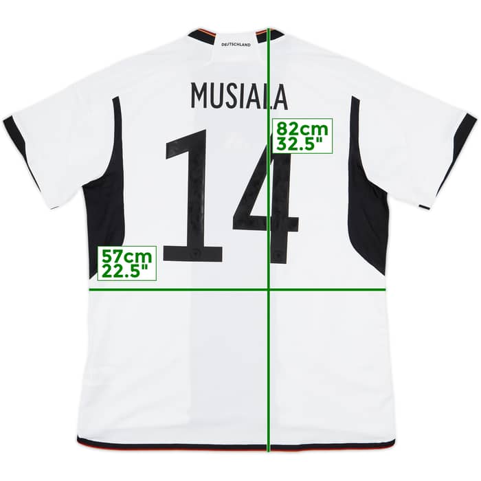 2022-23 Germany Home Shirt Musiala #14 - 8/10 - (XL)