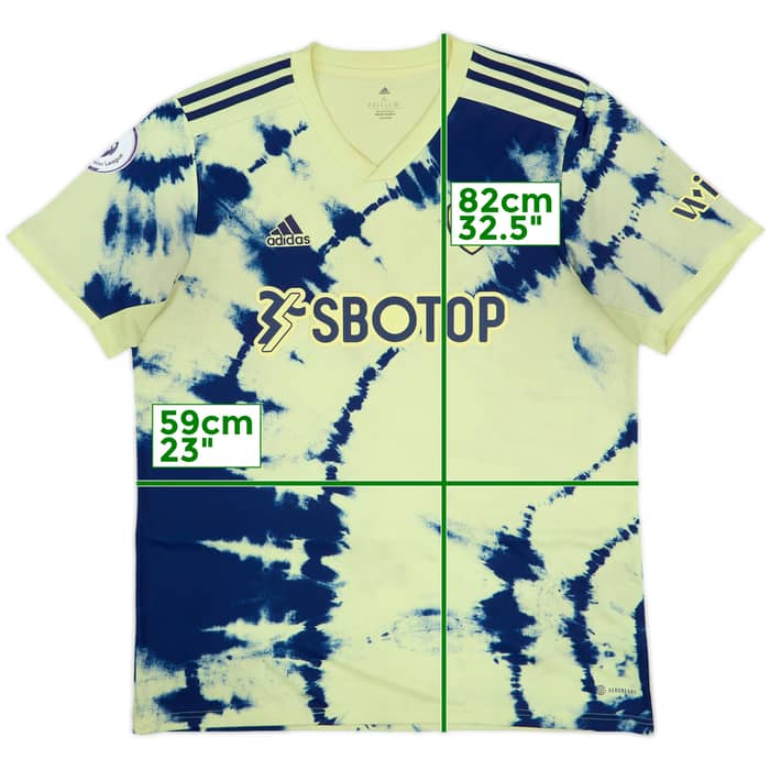 2022-23 Leeds Away Shirt - 4/10 - (XL)