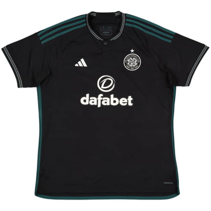 2023-24 Celtic Away Shirt - 10/10 - (XL)
