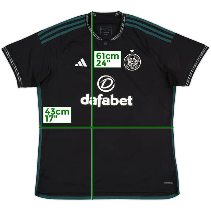 2023-24 Celtic Away Shirt - 10/10 - (XL)