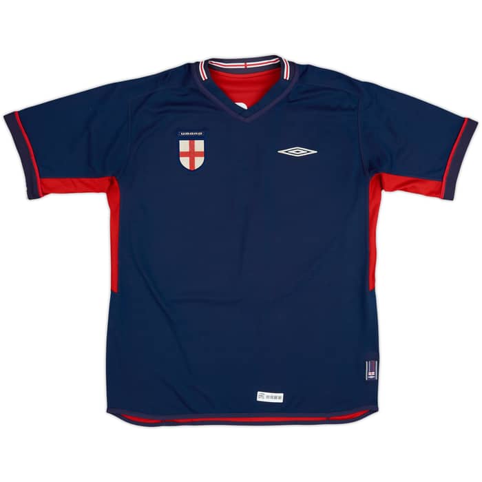 2002-04 England Away Shirt Gerrard #4 - 4/10 - (L)