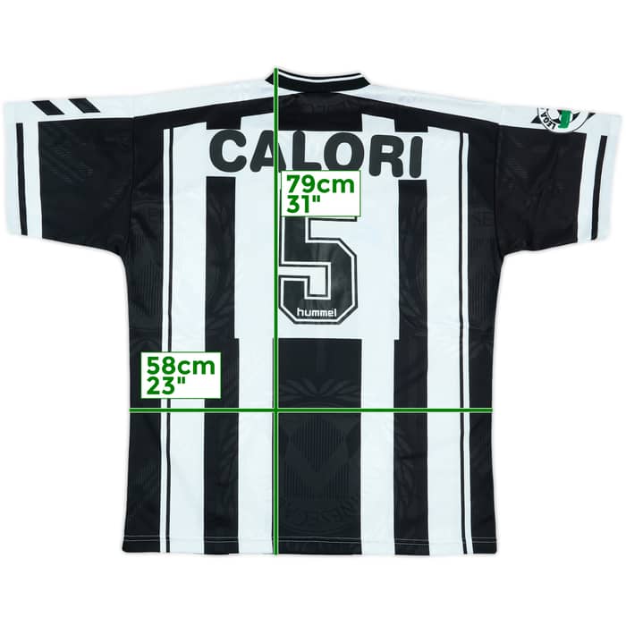 1997-98 Udinese Match Issue Home Shirt Calori #5