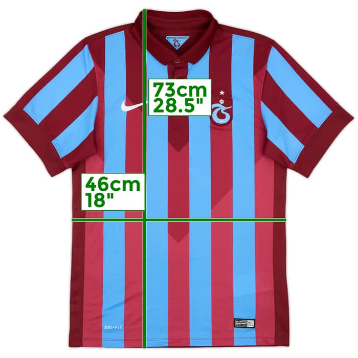 2014-15 Trabzonspor Home Shirt - 8/10 - (S)