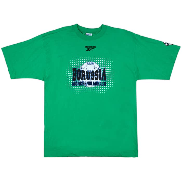 1997-99 Borussia Monchengladbach Reebok Cotton Tee - 9/10 - (XL)
