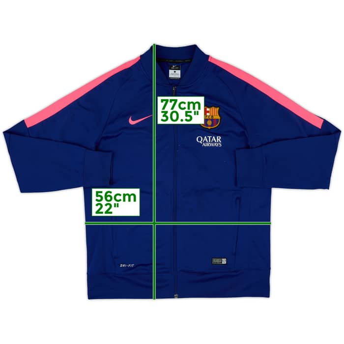 2014-15 Barcelona Nike Track Jacket - 8/10 - (L)