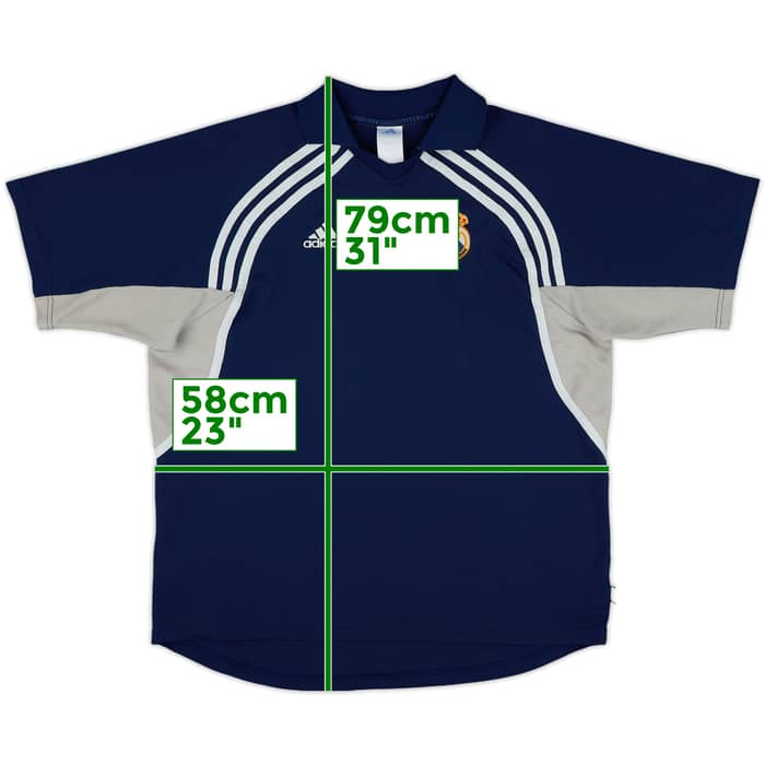 2000-01 Real Madrid adidas Training Shirt - 8/10 - (L)