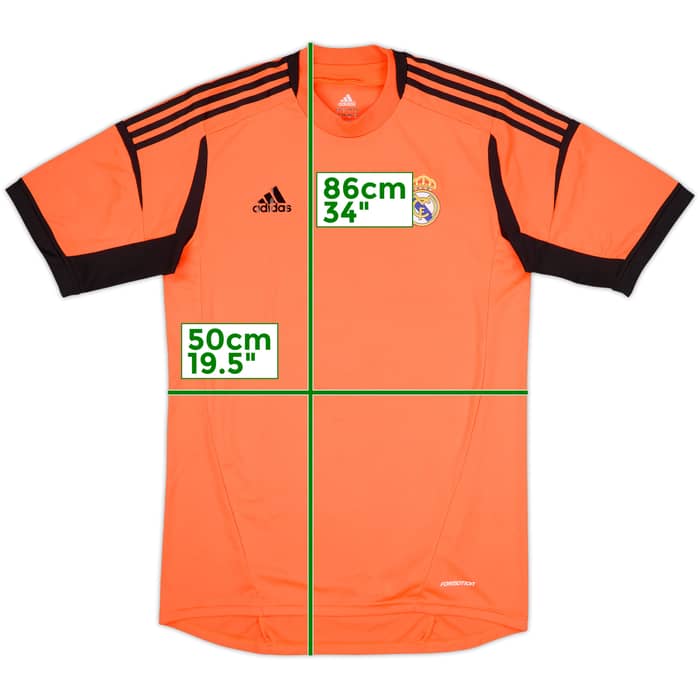 2012-13 Real Madrid Player Issue GK S/S Shirt - 6/10 - (L)