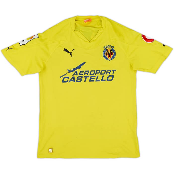 2010-11 Villarreal Home Shirt - 4/10 - (S)