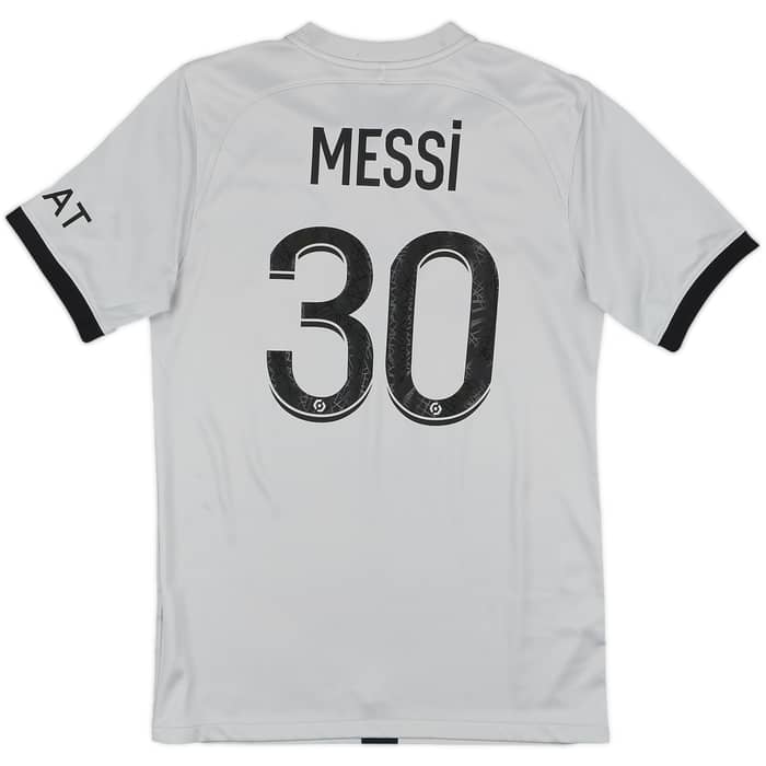 2022-23 Paris Saint-Germain Away Shirt Messi #30 - 9/10 - (S)