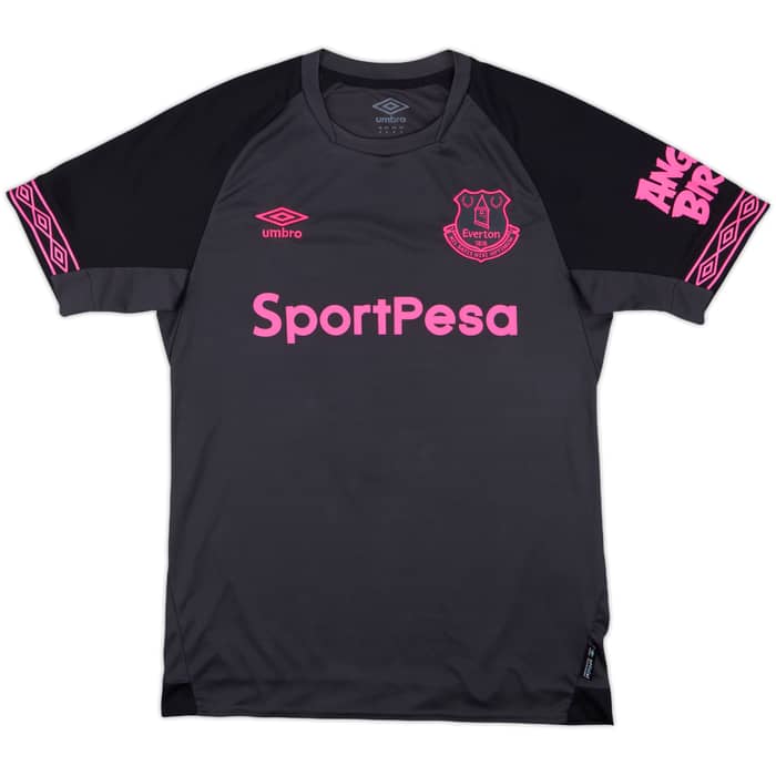 2018-19 Everton Away Shirt Baines #3 - 9/10 - (S)