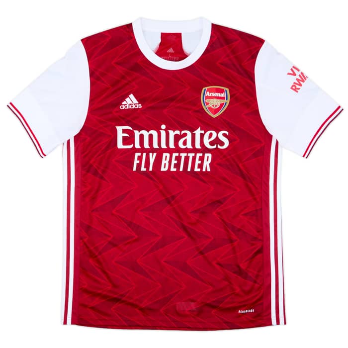 2020-21 Arsenal Home Shirt Saka #7 - 9/10 - (L)