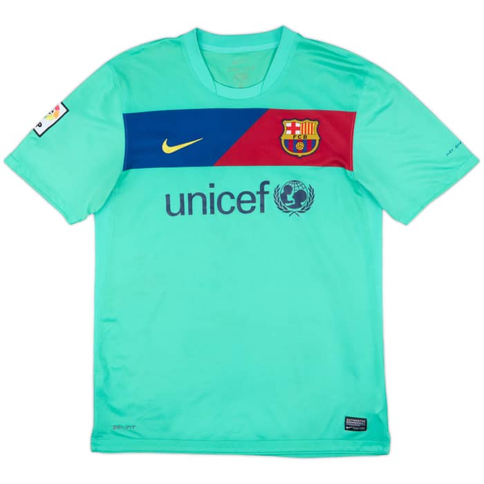 2010-11 Barcelona Away Shirt Messi #10 - 7/10 - (M)