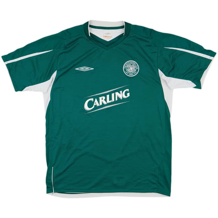 2004-05 Celtic Away Shirt Juninho #7 - 7/10 - (L)