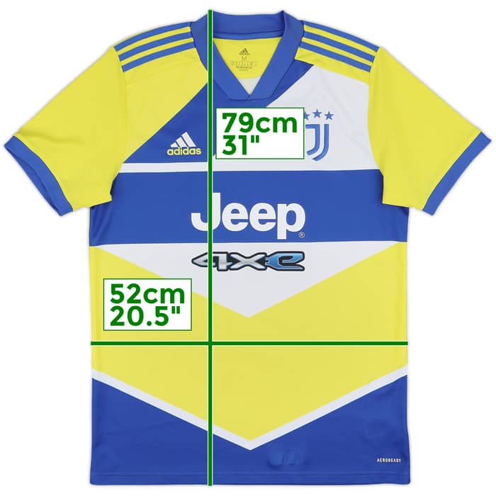 2021-22 Juventus Third Shirt - 8/10 - (M)