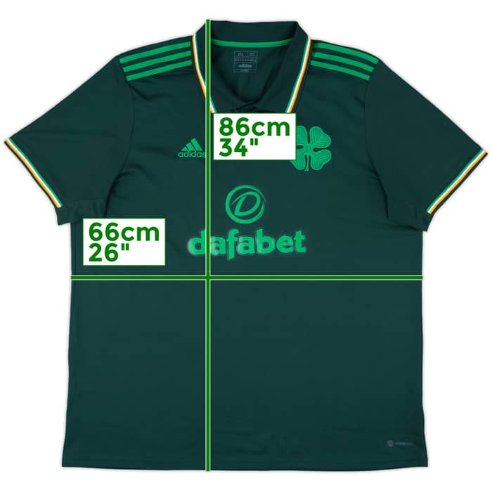 2022-23 Celtic Fourth Shirt - 9/10 - (XXL)