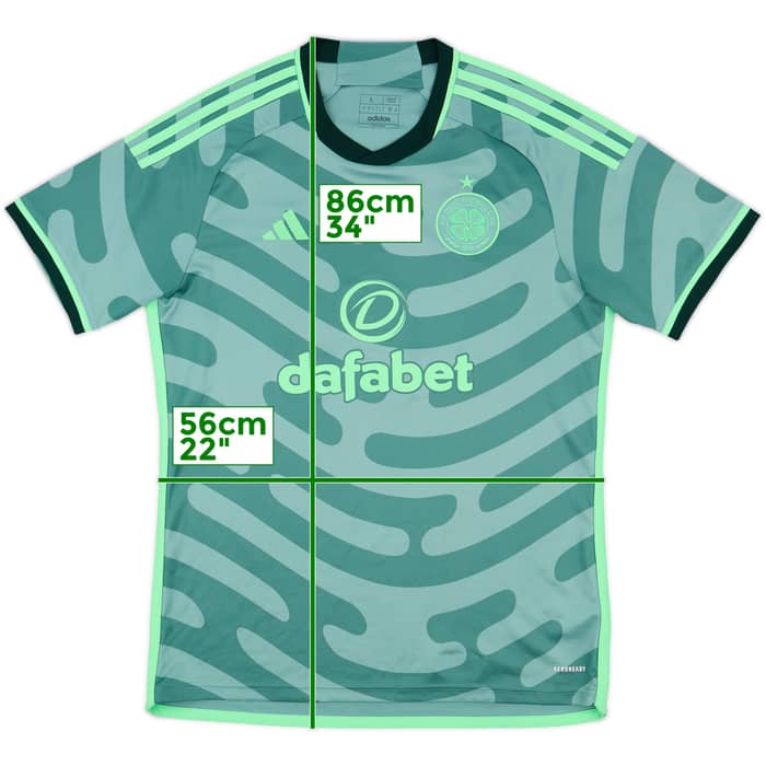 2023-24 Celtic Third Shirt - 8/10 - (L)