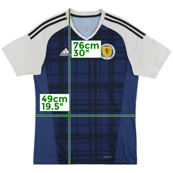 2015-17 Scotland Home Shirt - 5/10 - (M)