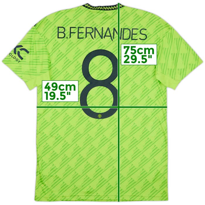 2022-23 Manchester United Third Shirt B. Fernandes #8 (M)