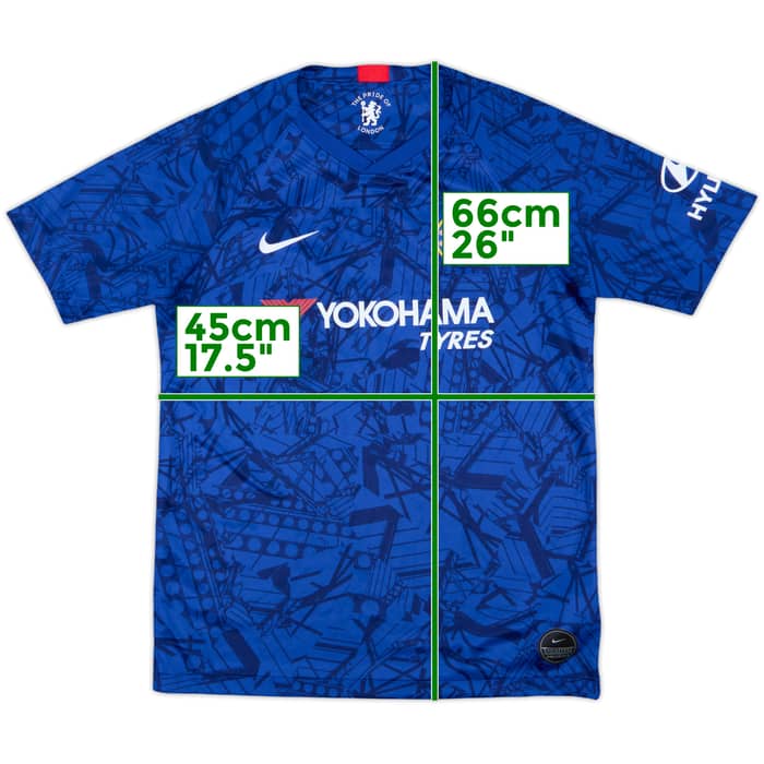 2019-20 Chelsea Home Shirt - 9/10 - (XL.Boys)
