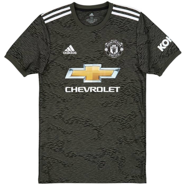 2020-21 Manchester United Away Shirt B.Fernandes #18 - 9/10 - (XS)