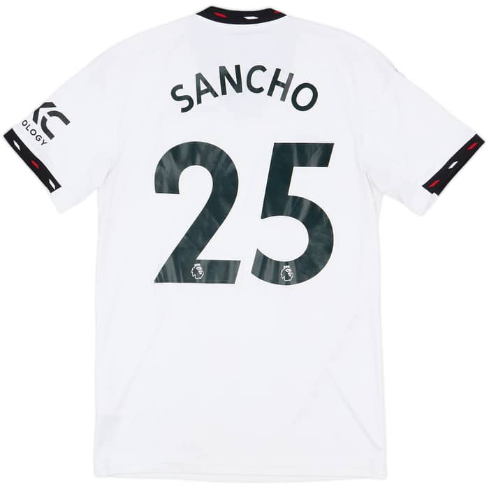 2022-23 Manchester United Away Shirt Sancho #25 - 8/10 - (S)