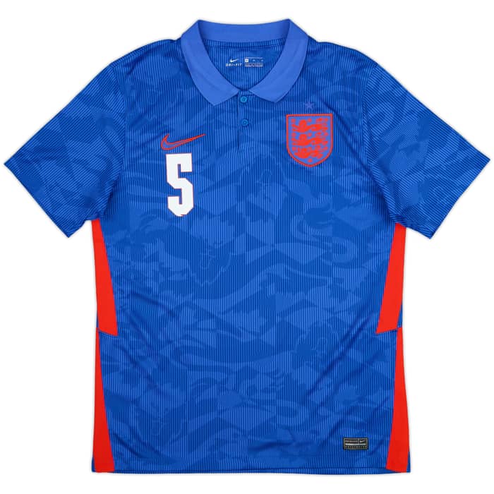 2020-21 England Away Shirt Stones #5 - 9/10 - (M)