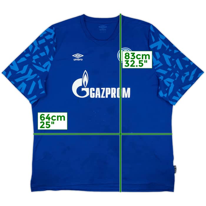 2019-20 Schalke Home Shirt - 4/10 - (4XL)