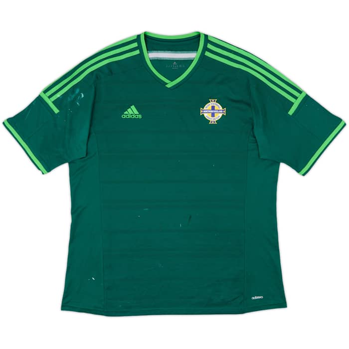 2014 Northern Ireland Home Shirt - 4/10 - (XL)