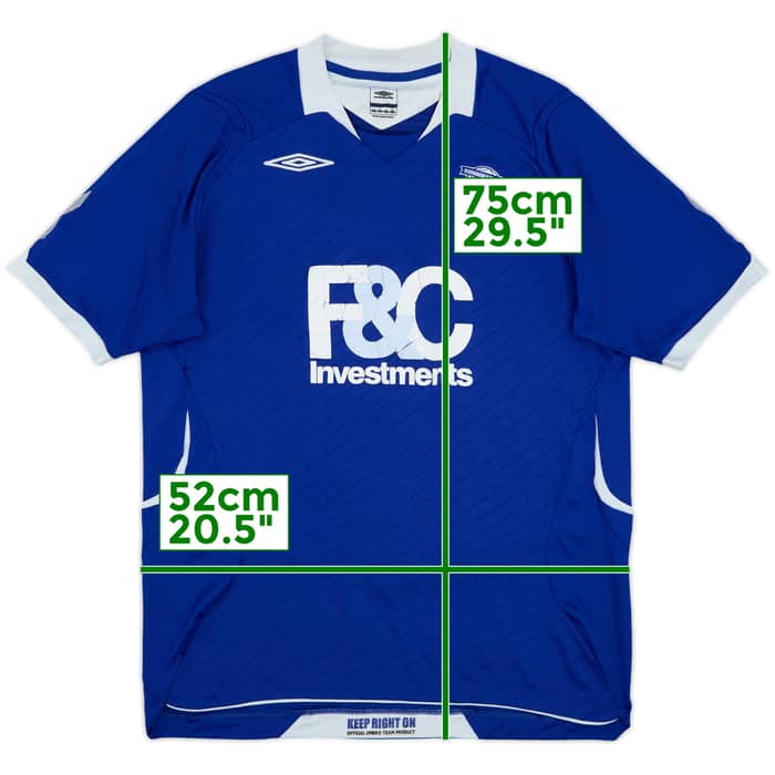 2008-09 Birmingham Home Shirt - 5/10 - (L)