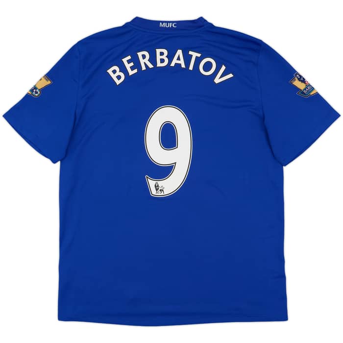 2008-09 Manchester United Third Shirt Berbatov #9 - 7/10 - (L)