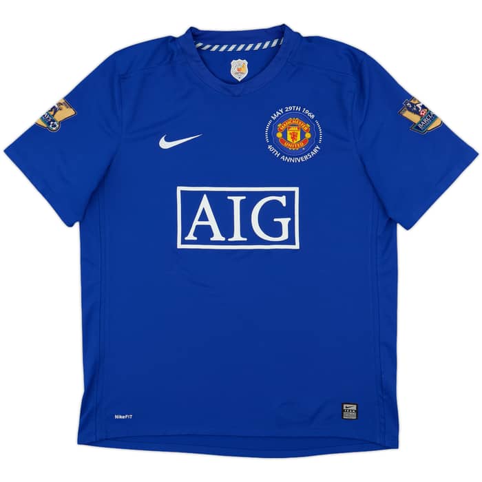 2008-09 Manchester United Third Shirt Berbatov #9 - 7/10 - (L)