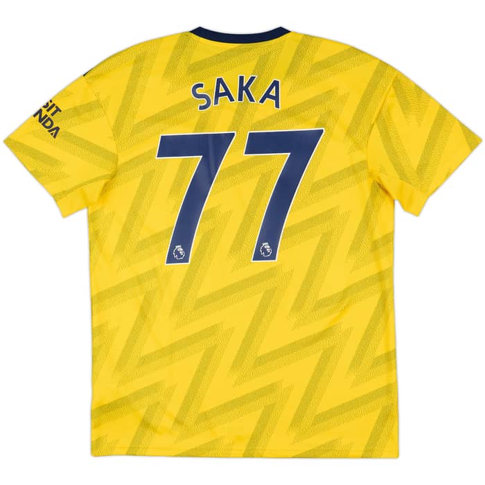 2019-20 Arsenal Away Shirt Saka #77 - 10/10 - (L)