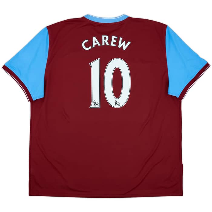 2009-10 Aston Villa Home Shirt Carew #10 - 9/10 - (3XL)