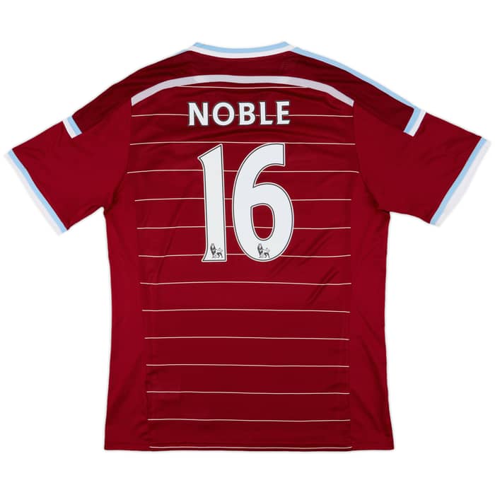 2014-15 West Ham Home Shirt Noble #16 - 10/10 - (XL)