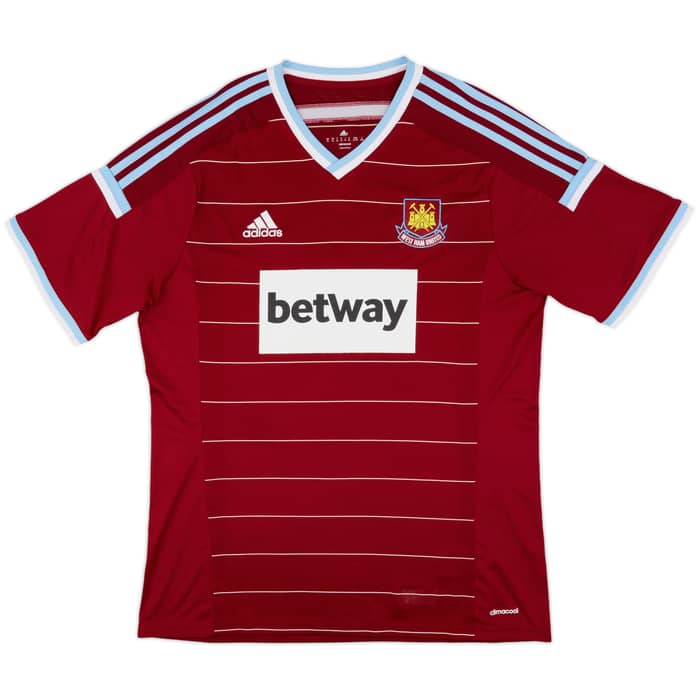 2014-15 West Ham Home Shirt Noble #16 - 10/10 - (XL)