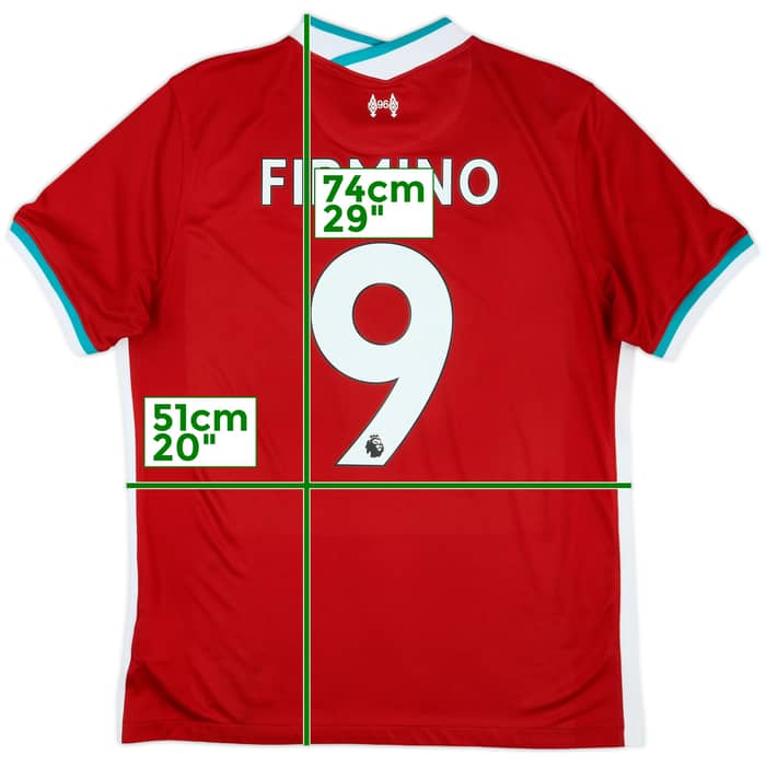 2020-21 Liverpool Home Shirt Firmino #9 - 6/10 - (L)