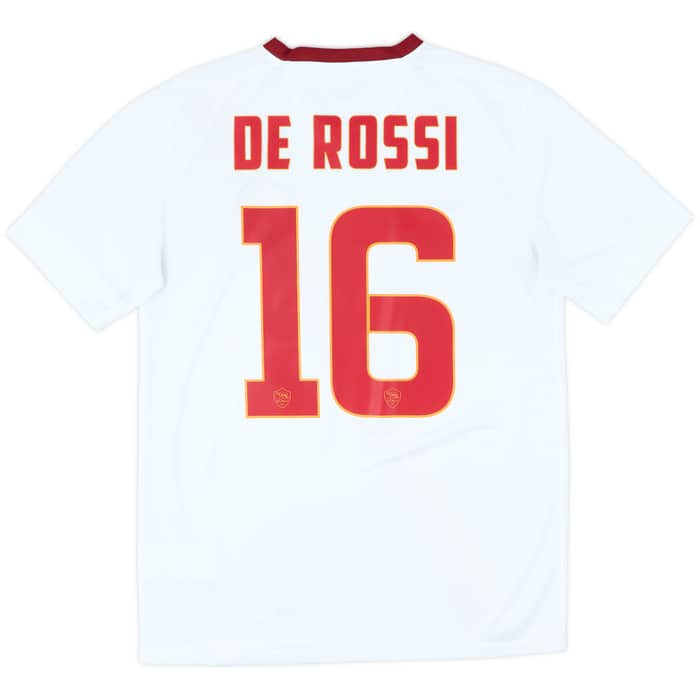 2014-15 Roma Away Shirt De Rossi #16 - 10/10 - (M)