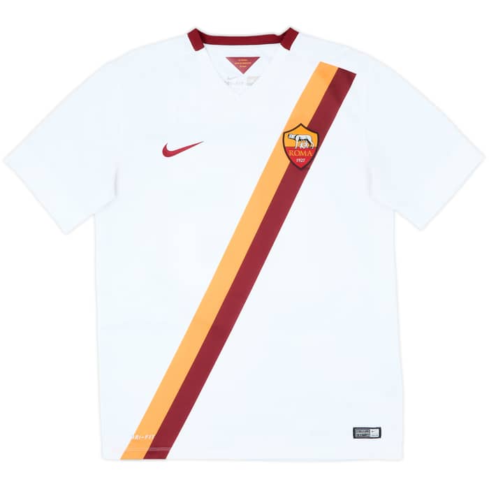 2014-15 Roma Away Shirt De Rossi #16 - 10/10 - (M)