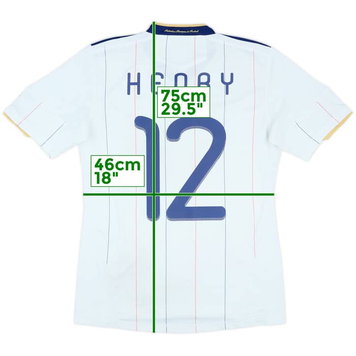 2009-10 France Away Shirt Henry #12 - 6/10 - (S)