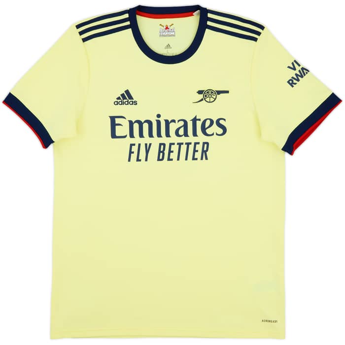2021-22 Arsenal Away Shirt Odegaard #8 - 8/10 - (L)