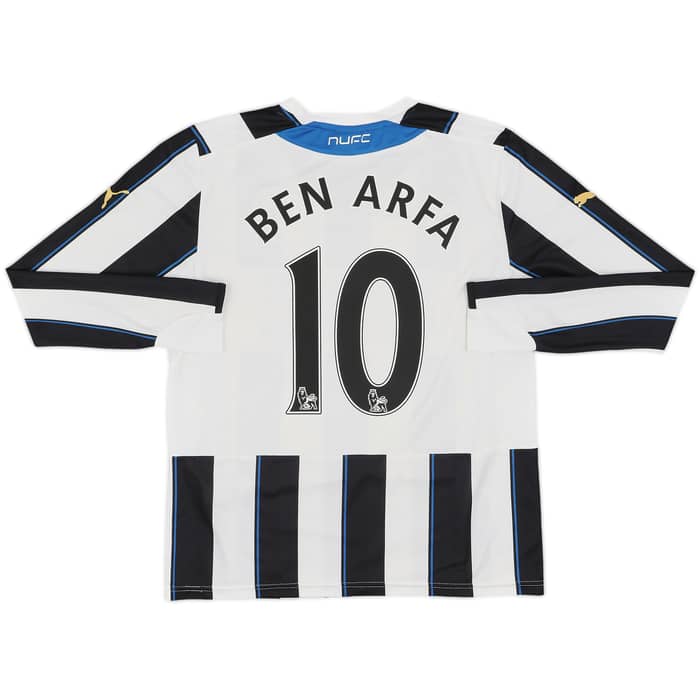 2013-14 Newcastle Home L/S Shirt Ben Arfa #10 - 7/10 - (S)
