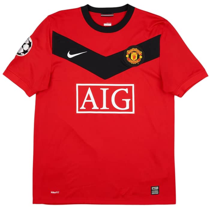 2009-10 Manchester United Home Shirt Rooney #10 - 9/10 - (M)