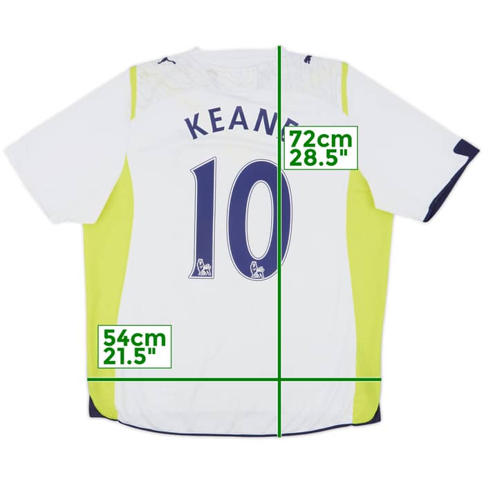 2009-10 Tottenham Home Shirt Keane #10 - 6/10 - (L)