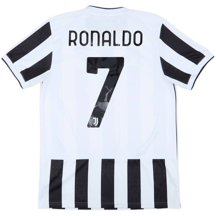 2021-22 Juventus Home Shirt Ronaldo #7 - 8/10 - (M)