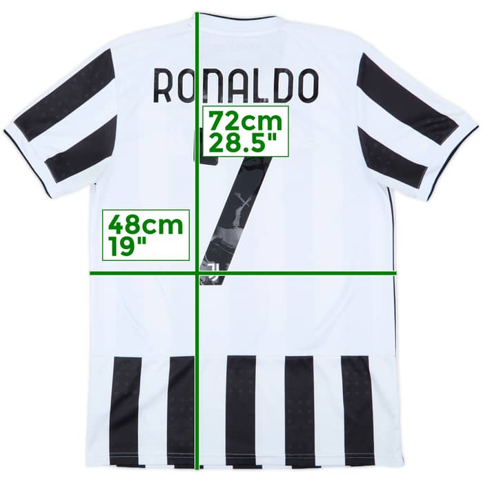 2021-22 Juventus Home Shirt Ronaldo #7 - 8/10 - (M)