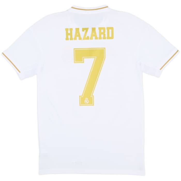 2019-20 Real Madrid Home Shirt Hazard #7 - 10/10 - (S)