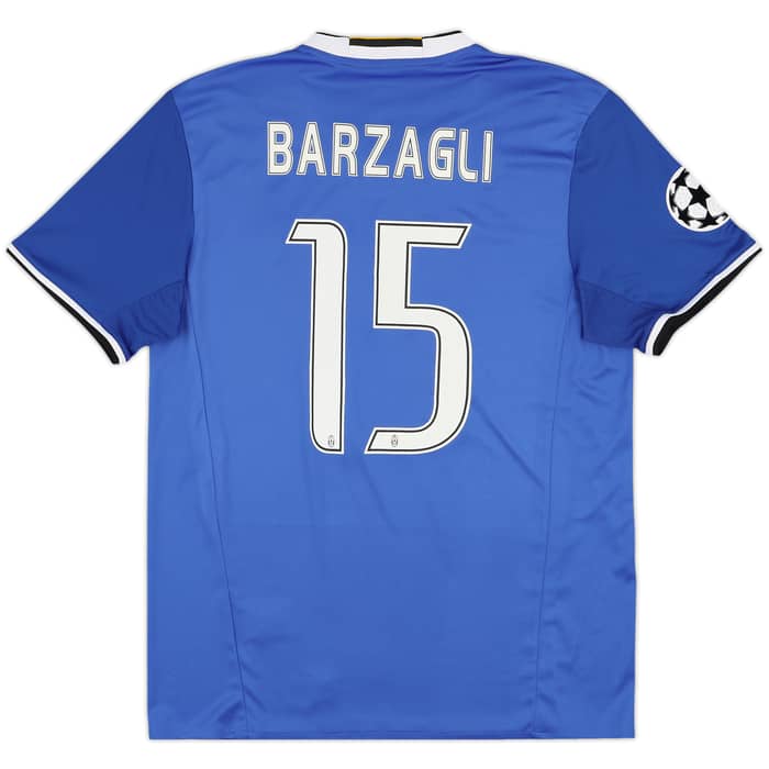 2016-17 Juventus Away Shirt Barzagli #15 - 10/10 - (L)