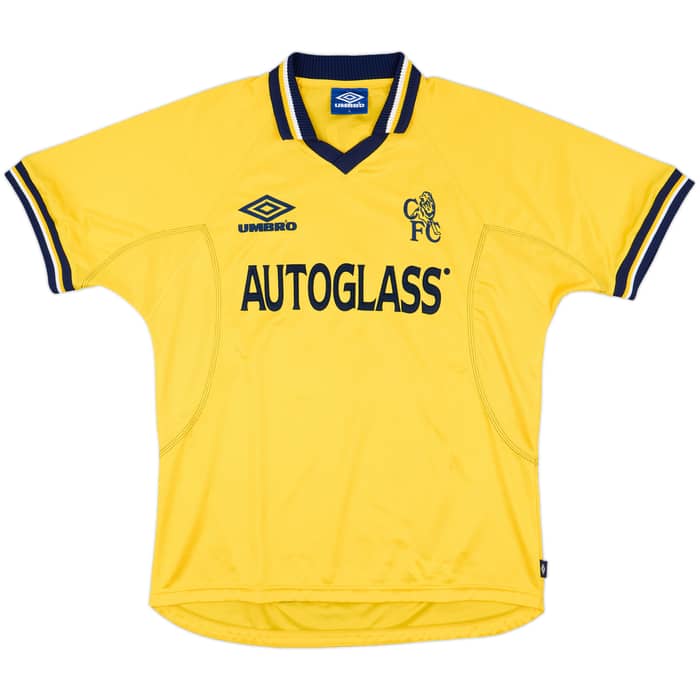 1998-00 Chelsea Third Shirt Zola #25 - 9/10 - (L)